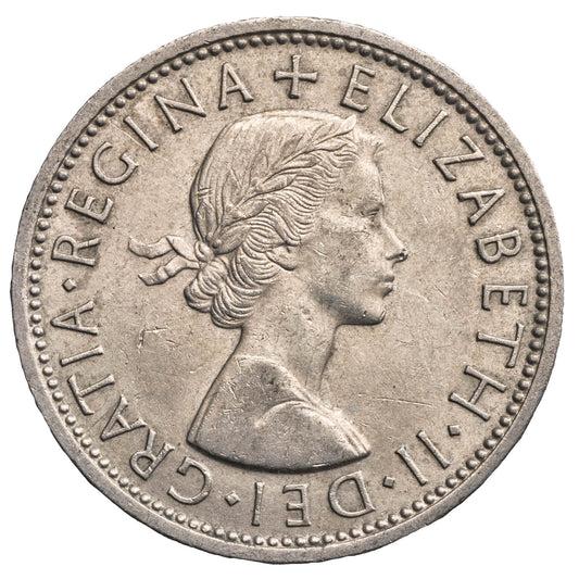Queen Elizabeth II 1967 Florin