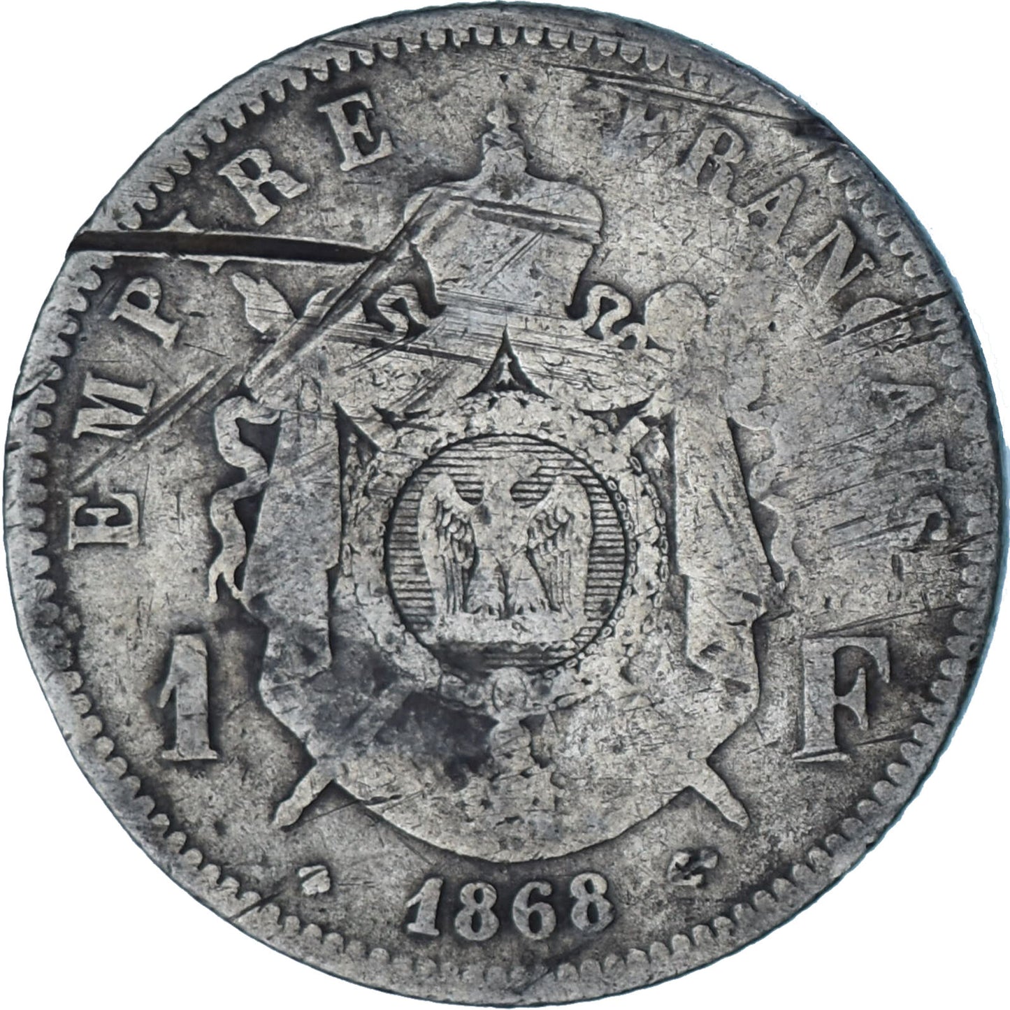 Napoleon III, Franc, 1868