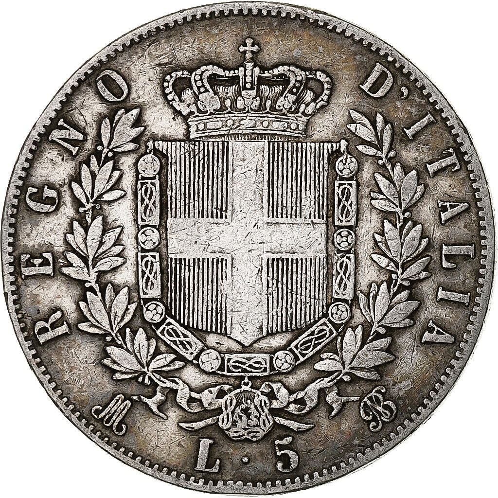 Vittorio Emanuele II, 5 Lire, 1870
