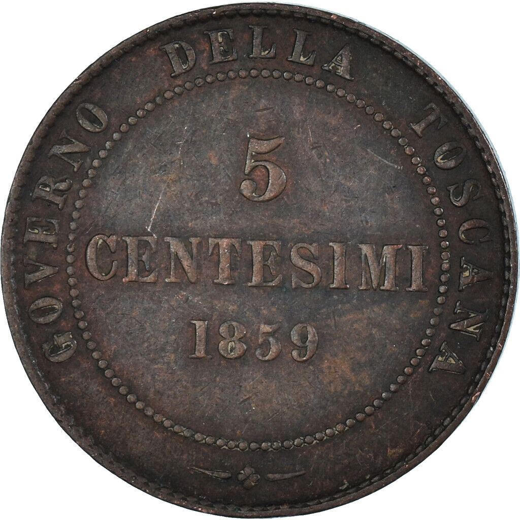 5 Centesimi, 1859