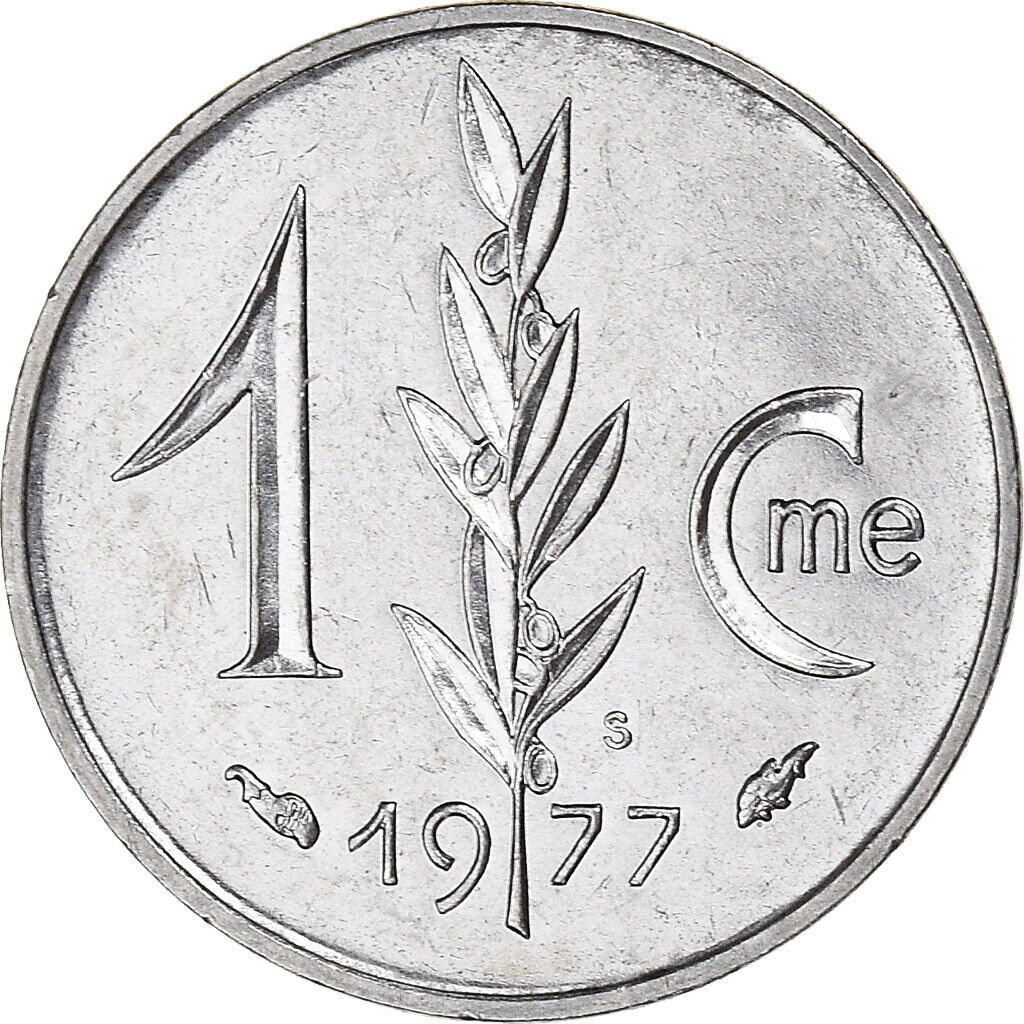 Rainier III, Centime, 1977