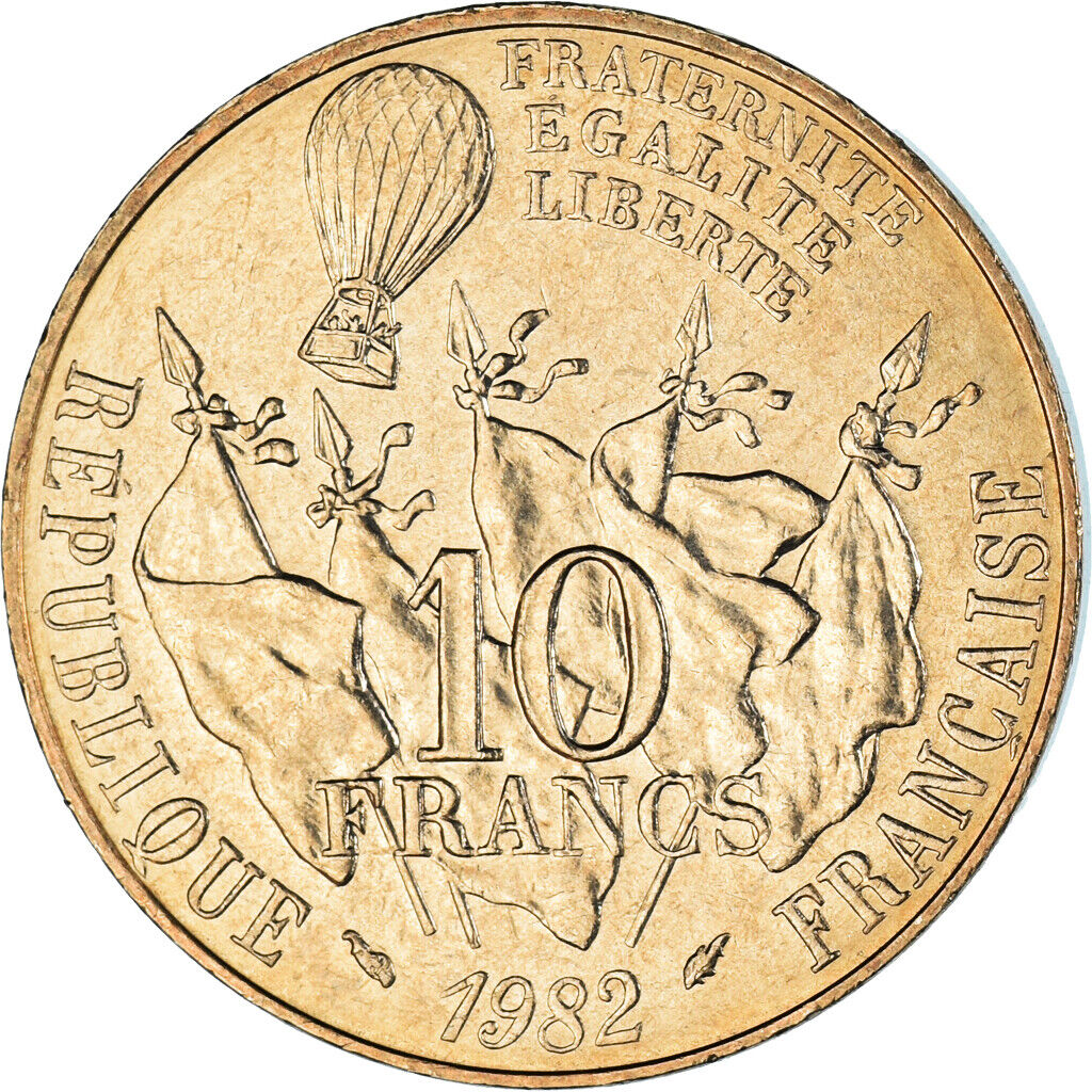 Gambetta, 10 Francs, 1982