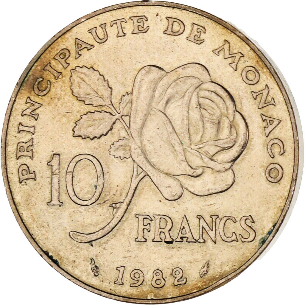 Princesse Grace, 10 Francs, 1982