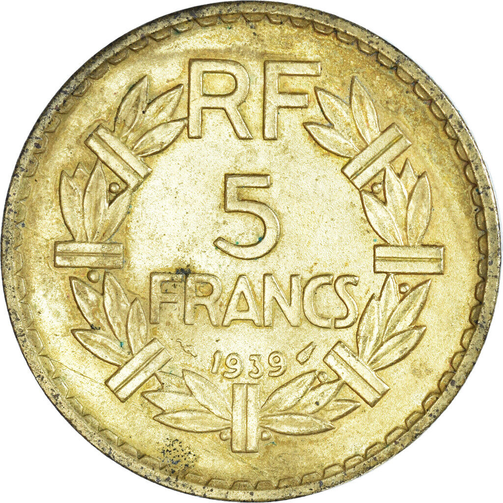 Lavrillier, 5 Francs, 1939