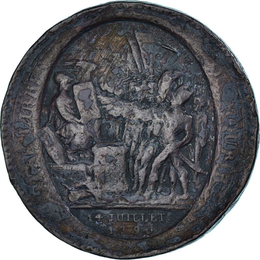 Au Serment, 5 Sols, 1792