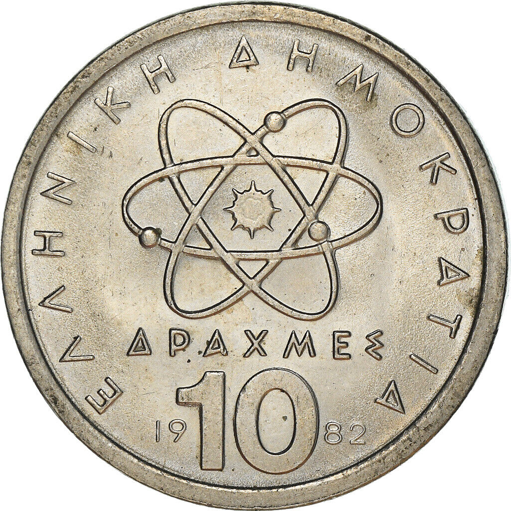 10 Drachmes, 1982