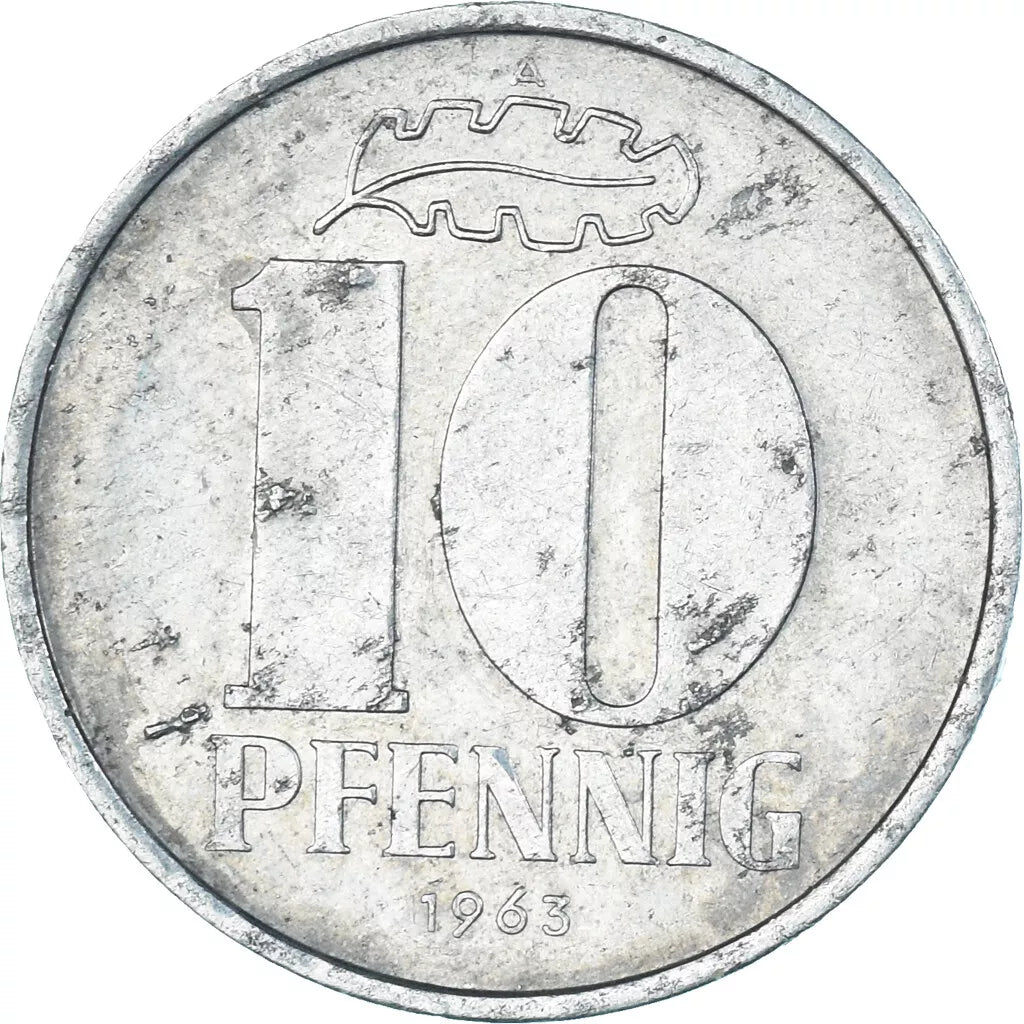 10 Pfennig, 1963