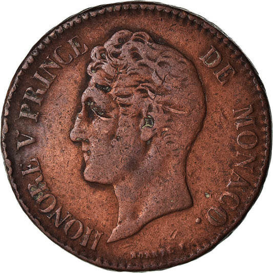 Honore V, 5 Centimes, 1837