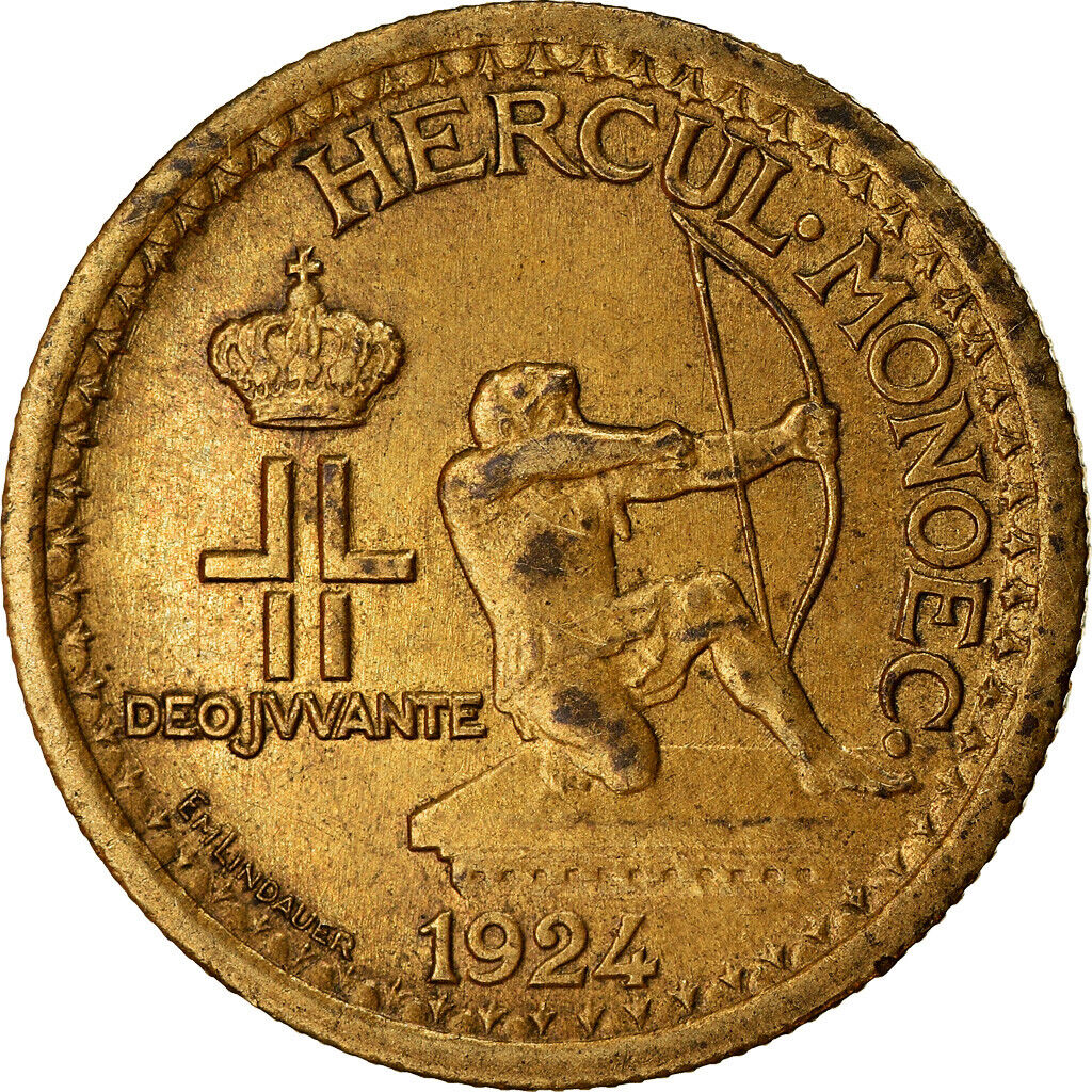 Louis II, 50 Centimes, 1924