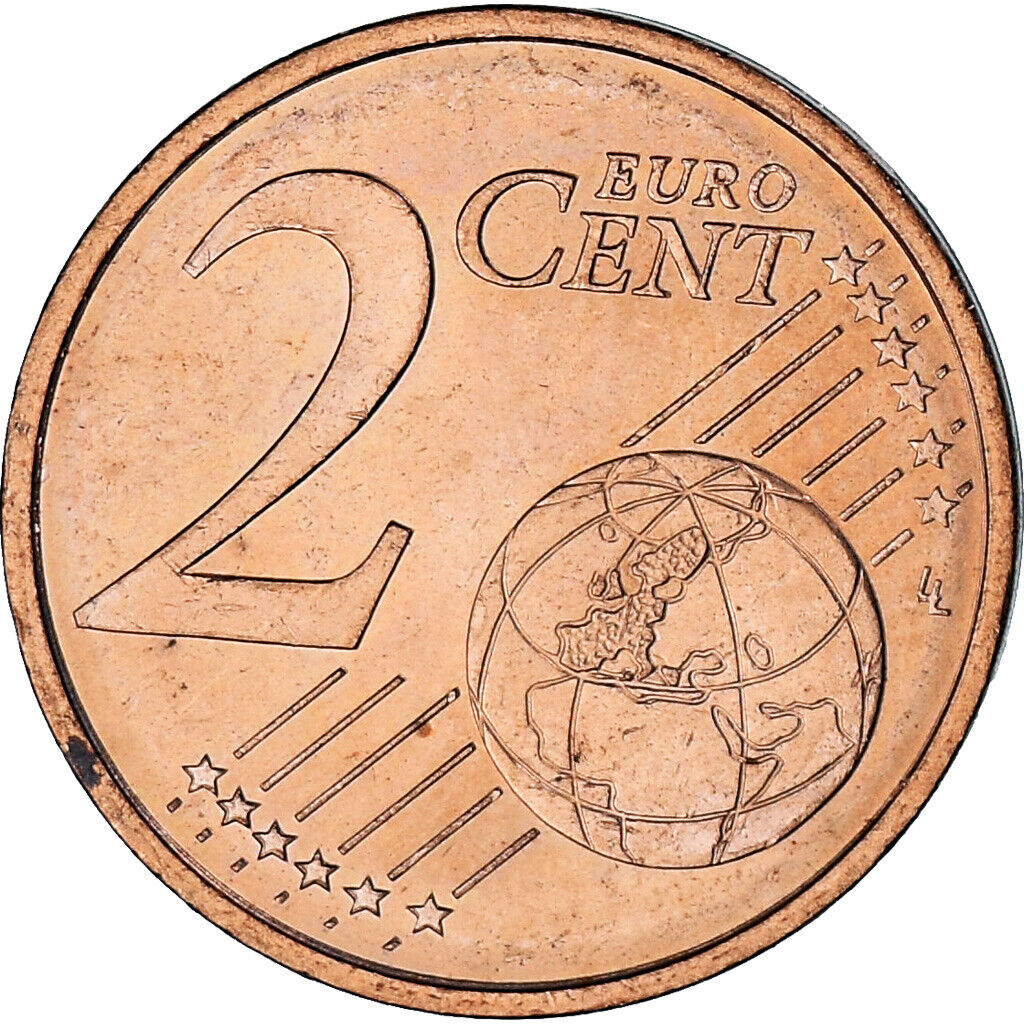 Rainier III, 2 Euro Cent, 2001