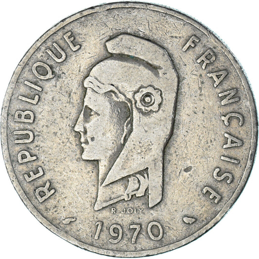 Afars & Issas, 100 Francs, 1970