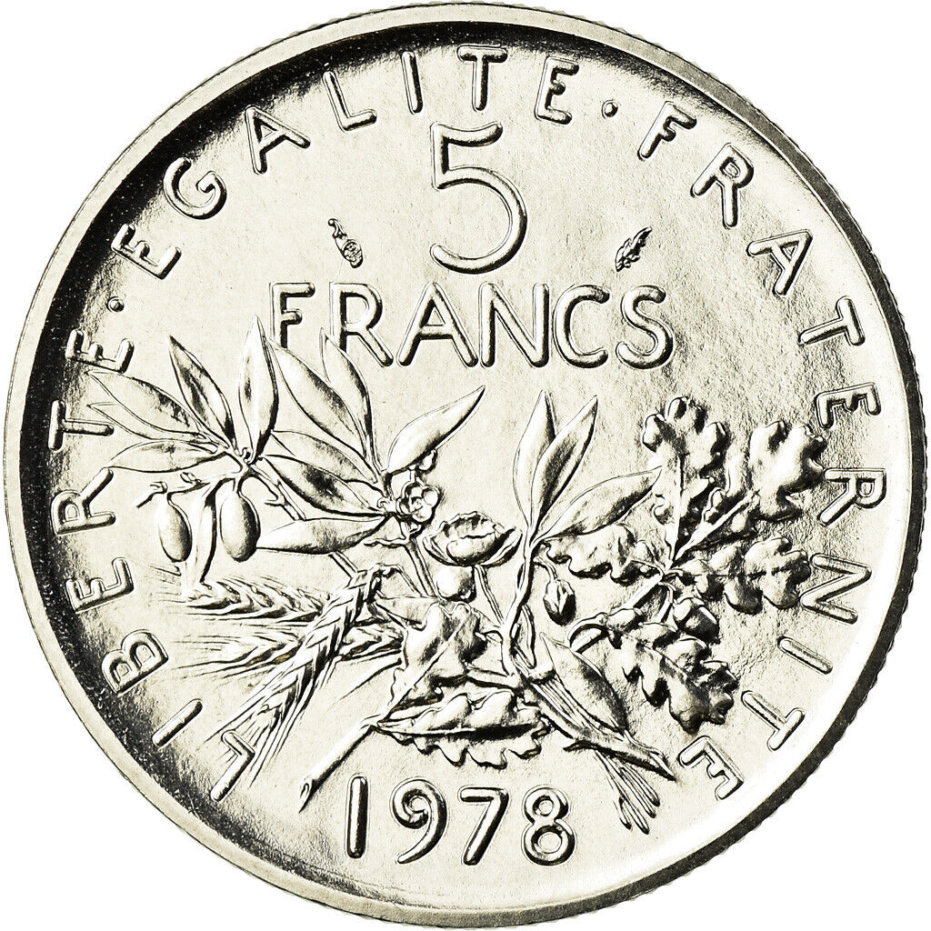Semeuse, 5 Francs, 1978