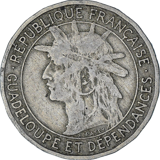 Guadeloupe, Franc, 1903