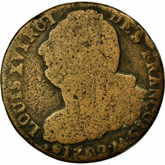 2 Sols François, 1792